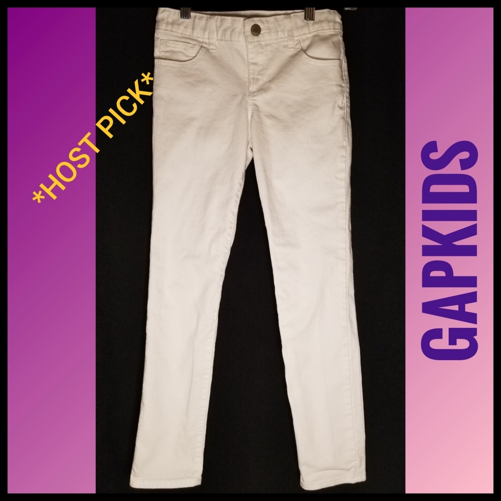GapKids*White Denim Super Skinny Jeans